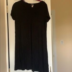 Flowy black dress